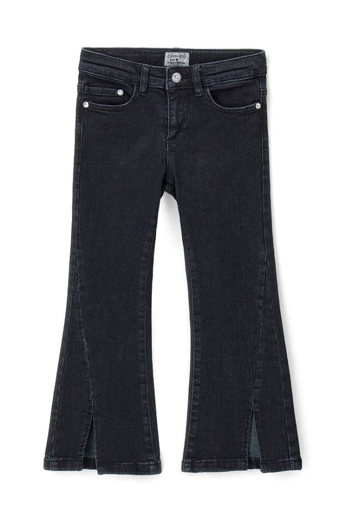 Pantalon Capsule Denim Girl Pantalon évasé en denim