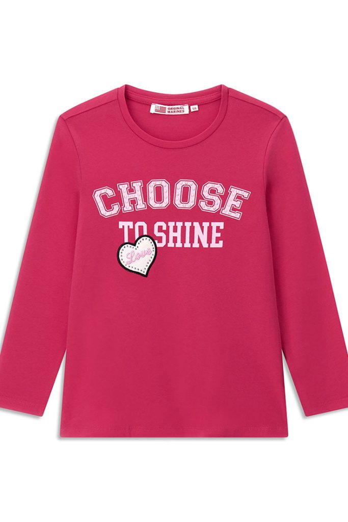 T-shirt fille « Back To School » ML Chemises et hauts 2
