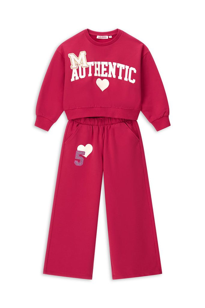 Survêtements de sport pour fille, avec col et survêtements, pour la rentrée scolaire