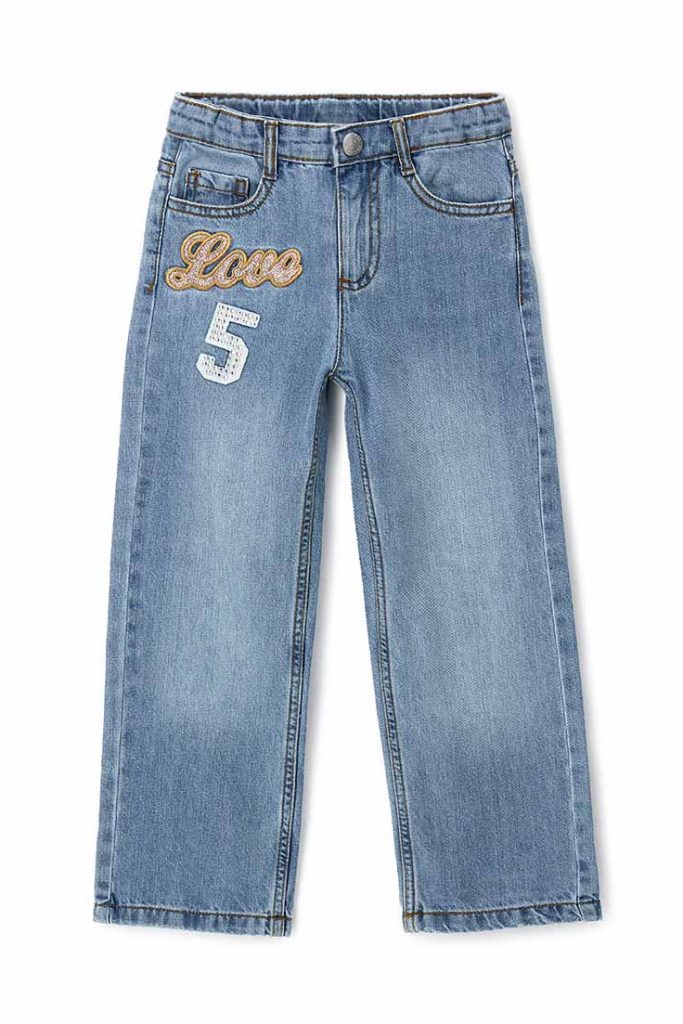 Pantalon en jean pour fille de la rentrée scolaire 2