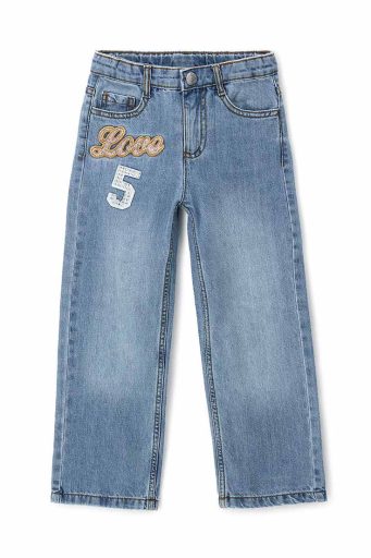 Pantalon en jean pour fille de la rentrée scolaire 2