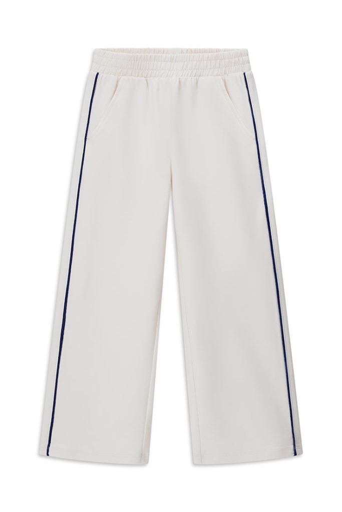 Pantalon de rentrée pour fille avec taille élastiquée