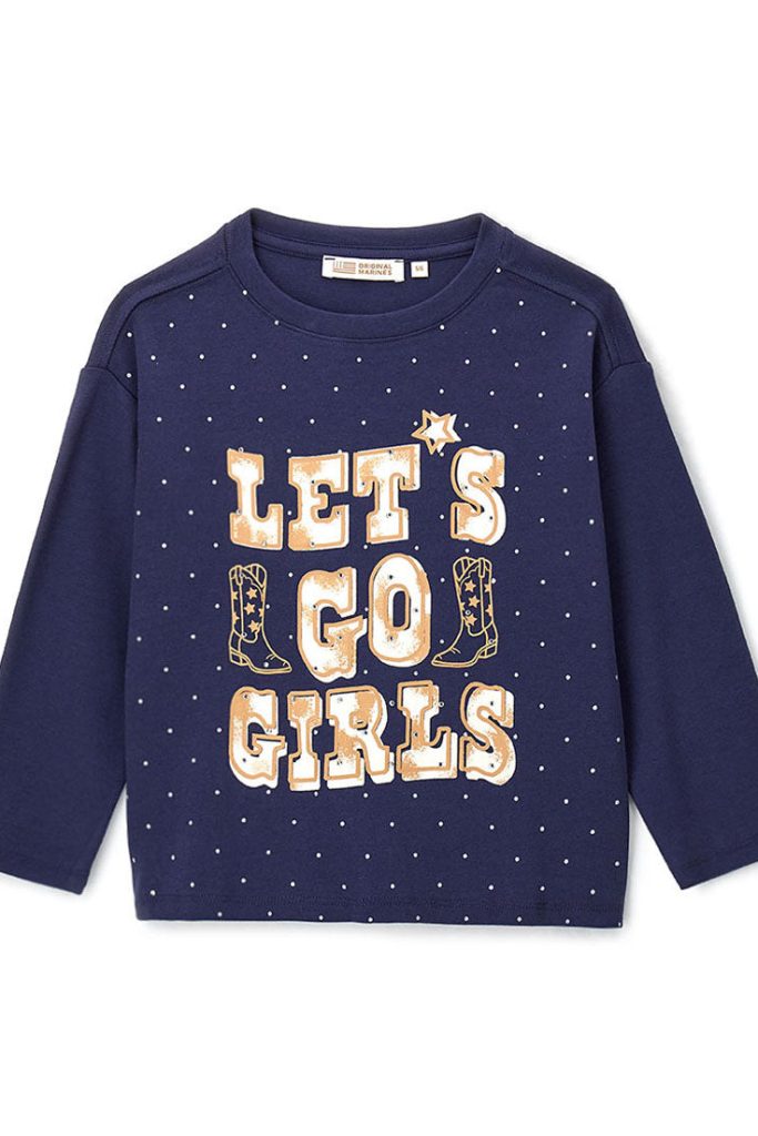 T-shirt Wild Girl Girl ML Chemises et hauts 1