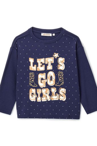 T-shirt Wild Girl Girl ML Chemises et hauts 1