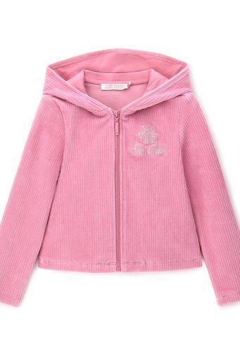 Sweat-shirt Ski Club Girl à capuche ouverte – Chemises et hauts 1