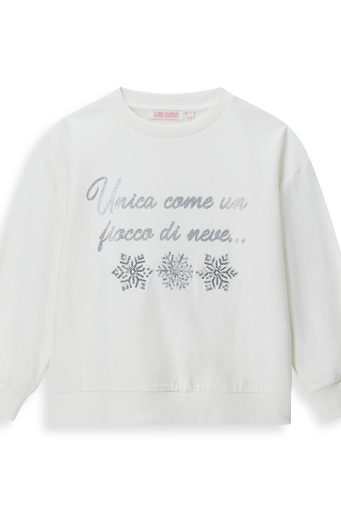 Sweat-shirt Ski Club Girl avec col, chemises et hauts 1