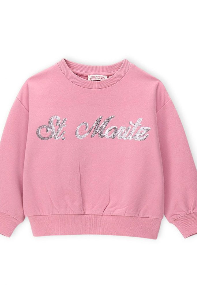 Sweat-shirt Ski Club Girl avec col, chemises et hauts 2