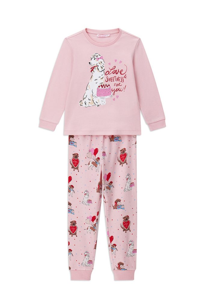Pyjama Bonne Nuit Fille Col ML Pyjama 3