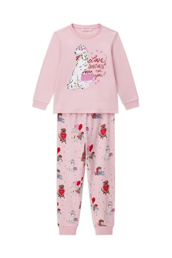 Pyjama Bonne Nuit Fille Col ML Pyjama 3