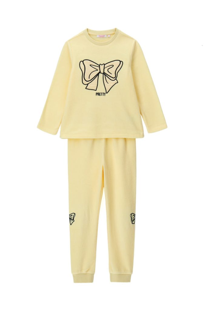 Pyjama Bonne Nuit Fille Col ML Pyjama 2