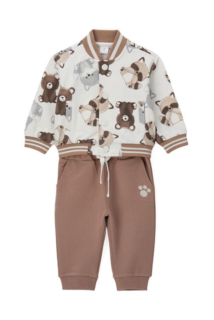 Ensemble Forêt des Fées en polaire pour nouveau-né