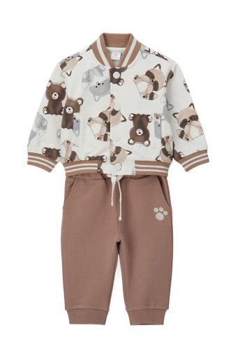 Ensemble Forêt des Fées en polaire pour nouveau-né