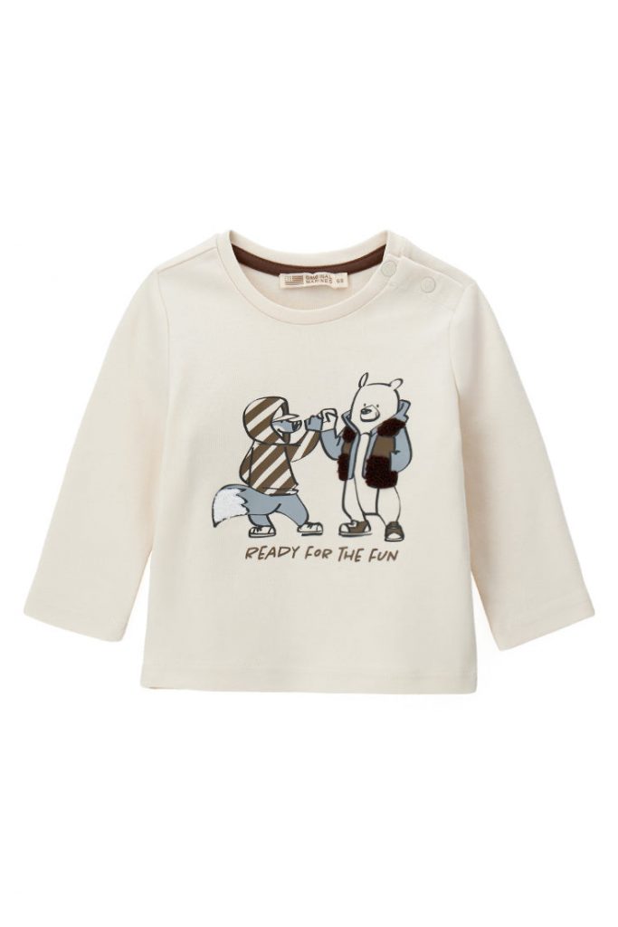 T-shirt Forêt des fées Interlock Nouveau-né