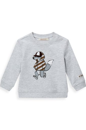 Sweat-shirt à col pour nouveau-né Fairy Forest M.