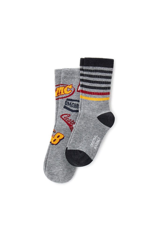 Lot de 2 paires de chaussettes courtes Adventure SEGA SONIC pour garçon, accessoires
