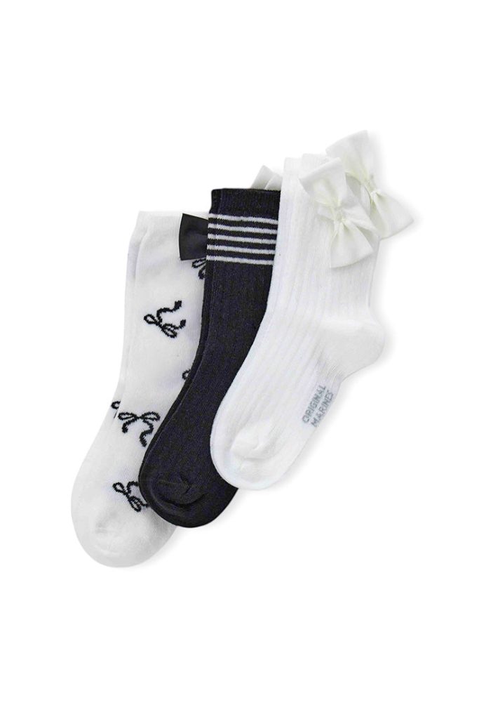 Lot de 2 paires de chaussettes courtes Capsule Denim Girl