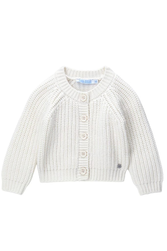 Texas Baby Cardigan en laine/tricot pour bébé fille, chemises et hauts