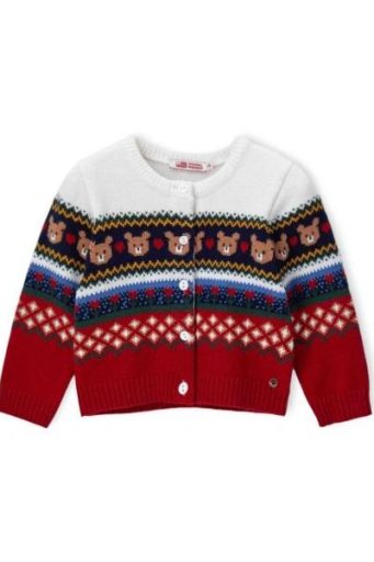 Haut de fête en mélange de coton pour bébé fille