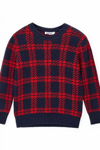 Haut de fête en mélange de coton pour garçon