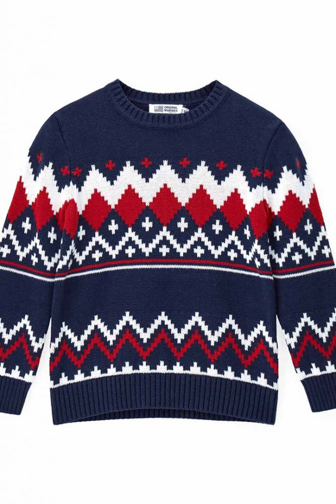 Haut de fête en mélange de coton pour garçon