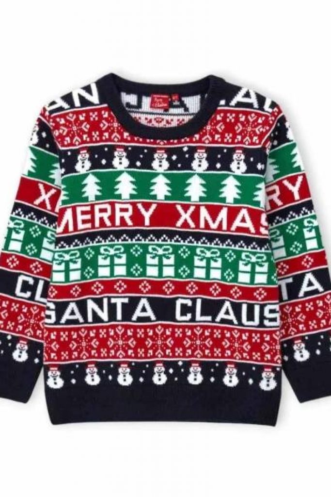 Top capsule de Noël Jacquard garçon