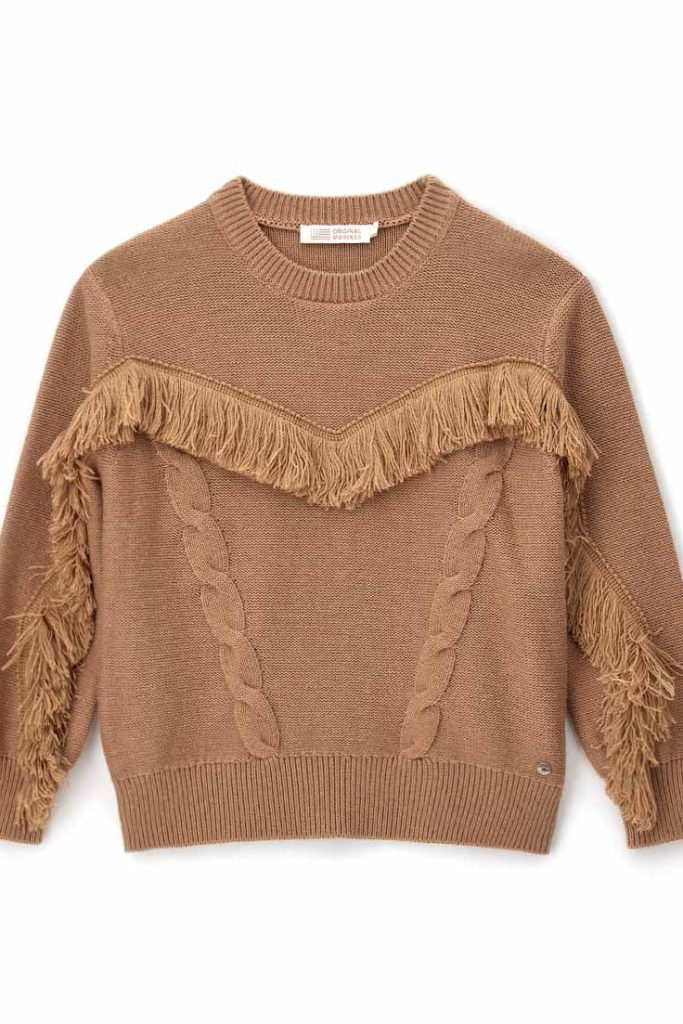 Chemises et hauts en laine/tricot Wild Girl avec col