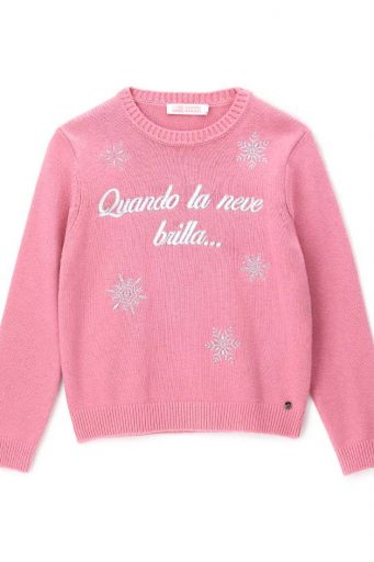 Gilets et hauts en laine/tricot pour filles du club de ski