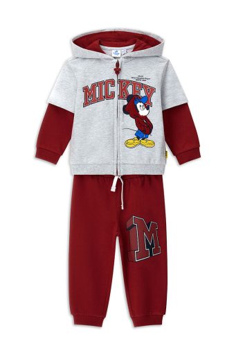 Ensembles de jogging et survêtements Disney pour bébé garçon « Back To School » avec capuche ouverte