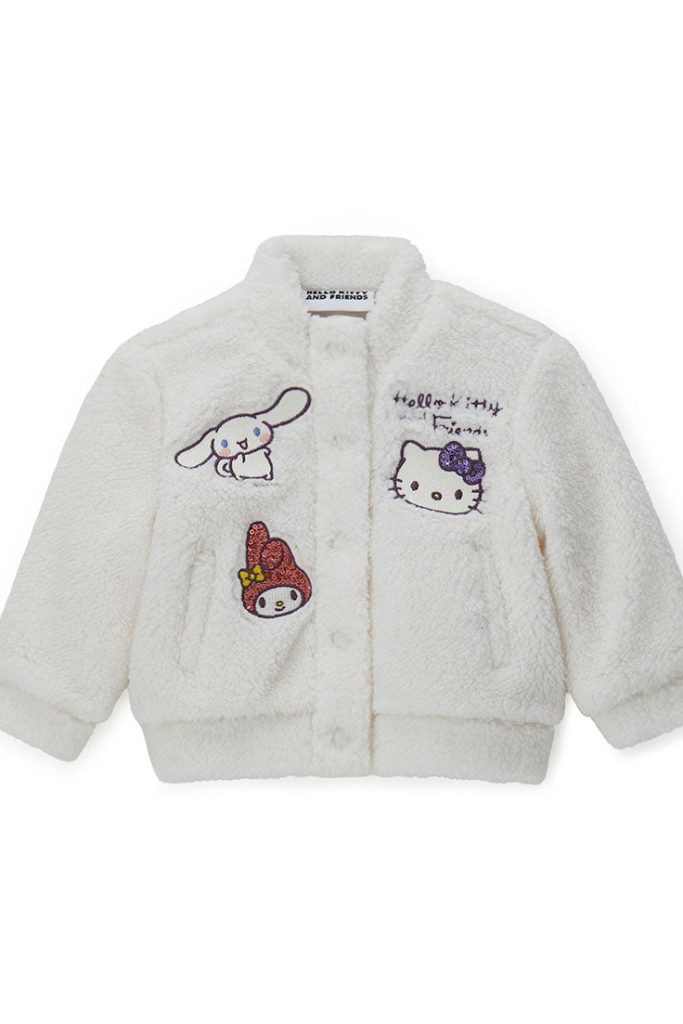 Sweat-shirt et veste pour bébé fille Twilight HELLO KITTY, chemises et hauts