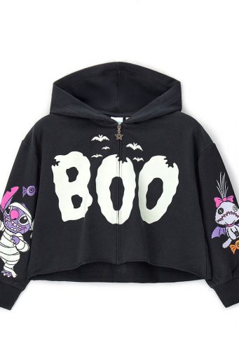 Sweat-shirt à capuche ouverte HELLO KITTY pour fille, Académie de danse