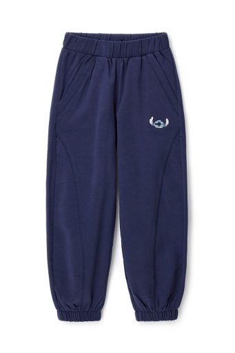 Sweat-shirt Disney Stitch pour fille sauvage, col montant, chemises et hauts