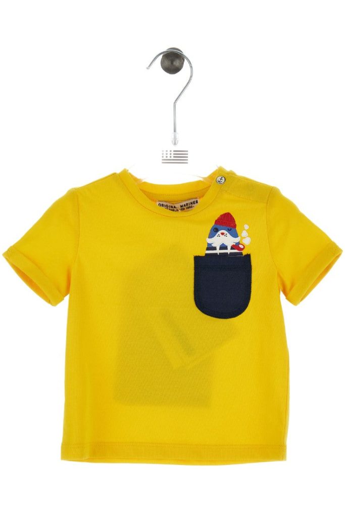 T-shirt Sunlight pour bébé garçon avec poche
