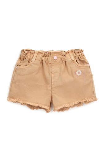 Bermuda bébé fille spécial jour à franges