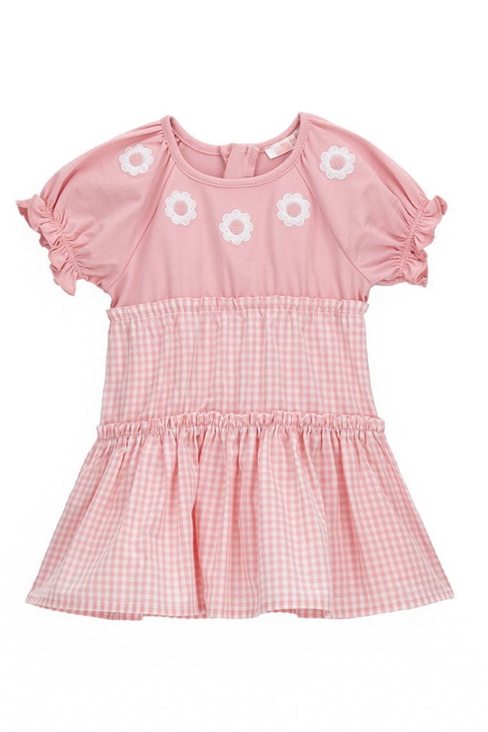 Robe bébé fille à volants pour journée spéciale