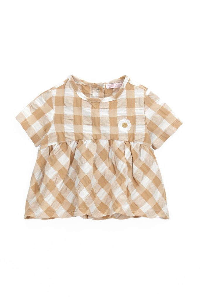 T-shirt col rond pour bébé fille « Jour spécial »