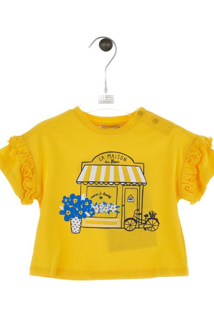 T-shirt modèle kimono Sunlight pour bébé fille