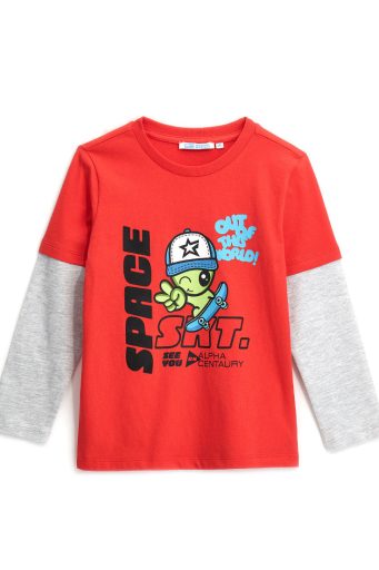 T-shirt à manches longues Color Ballon Garçon 1