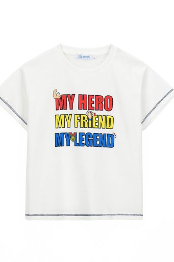 T-shirt imprimé garçon Festa Del Papa