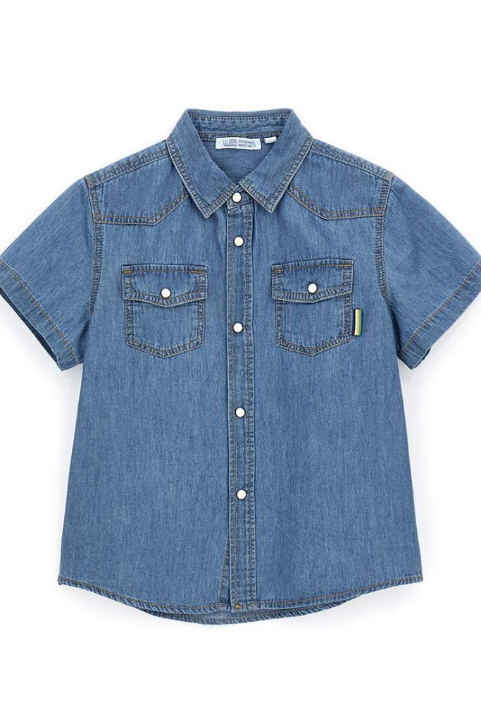 Chemise en jean pour garçon de la Golf League