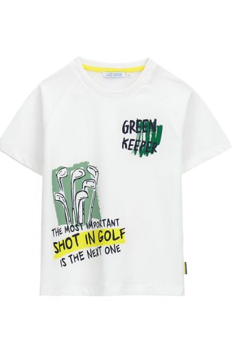 T-shirt à manches raglan pour garçon de la Golf League