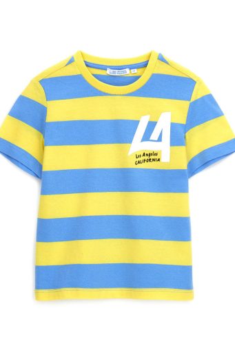 T-shirt Tennis Cool Boy à rayures