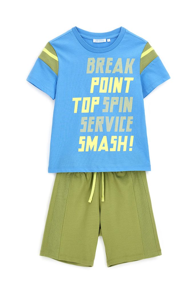 Ensemble t-shirt et bermuda Tennis Cool Boy 1