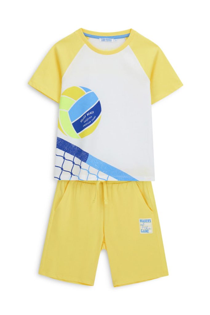 Ensemble t-shirt et bermuda Tennis Cool Boy 4