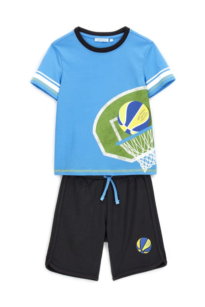 Ensemble t-shirt et bermuda Tennis Cool Boy 5