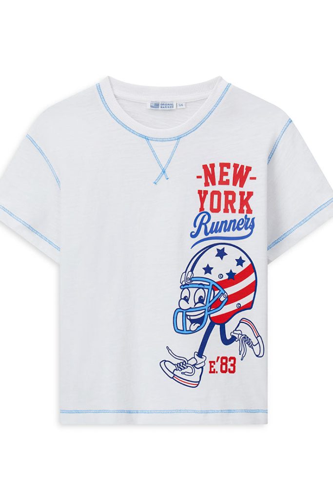T-shirt imprimé Beach College Boy 3
