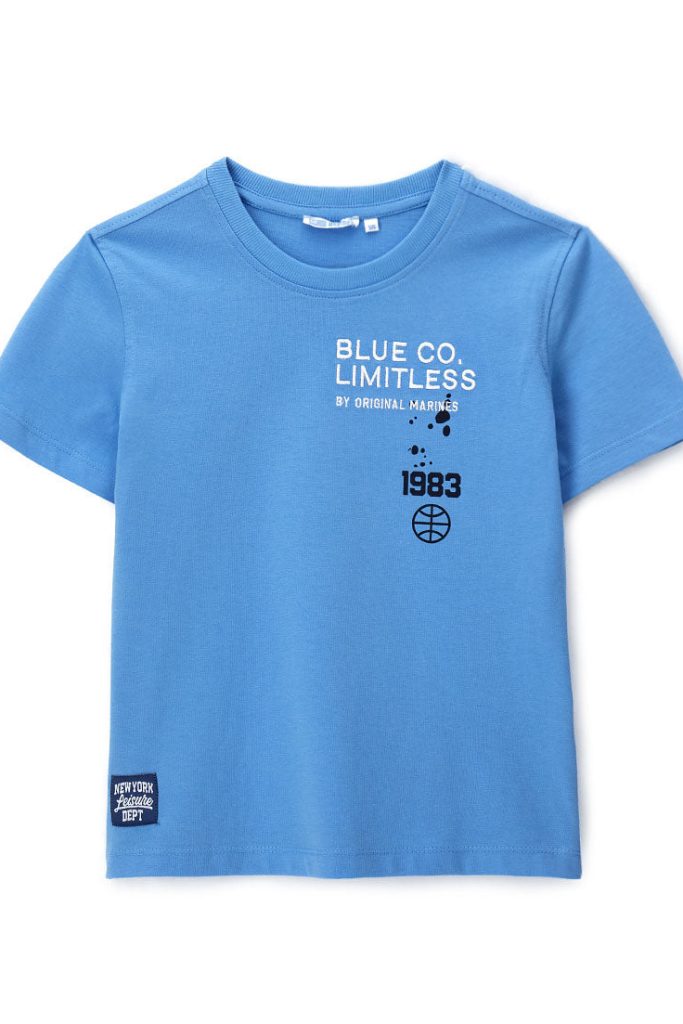 T-shirt Beach College Boy avec imprimés 1