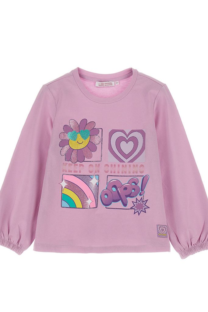 T-shirt à paillettes Glad & Glam Girl