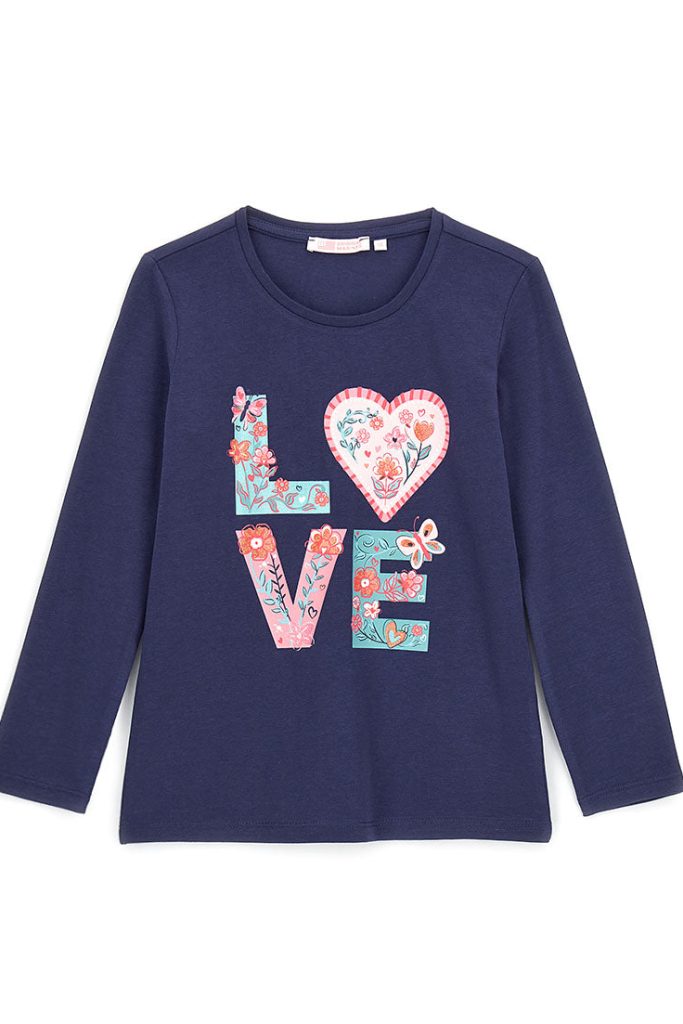 T-shirt pailleté House Of Flowers Girl 1
