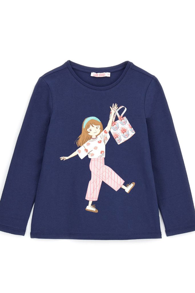 T-shirt pailleté fille House Of Flowers