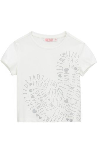 T-shirt pailleté Mademoiselle Girl